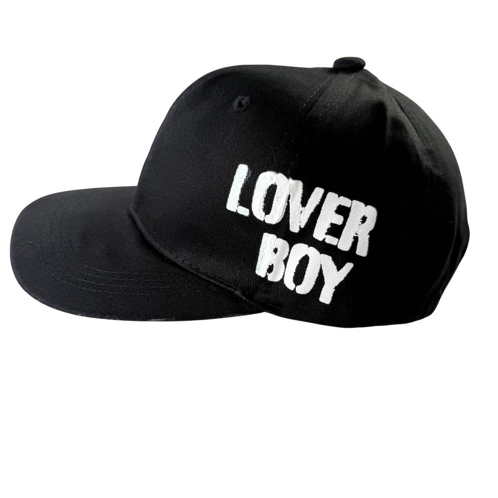 Emotionally Unavailable Lover Boy F Off Black Snapback Hat Streetwear Cap